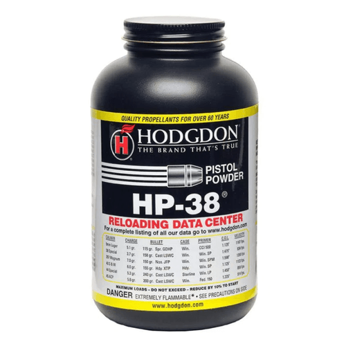 Hodgdon Hp38 Reloading Powder