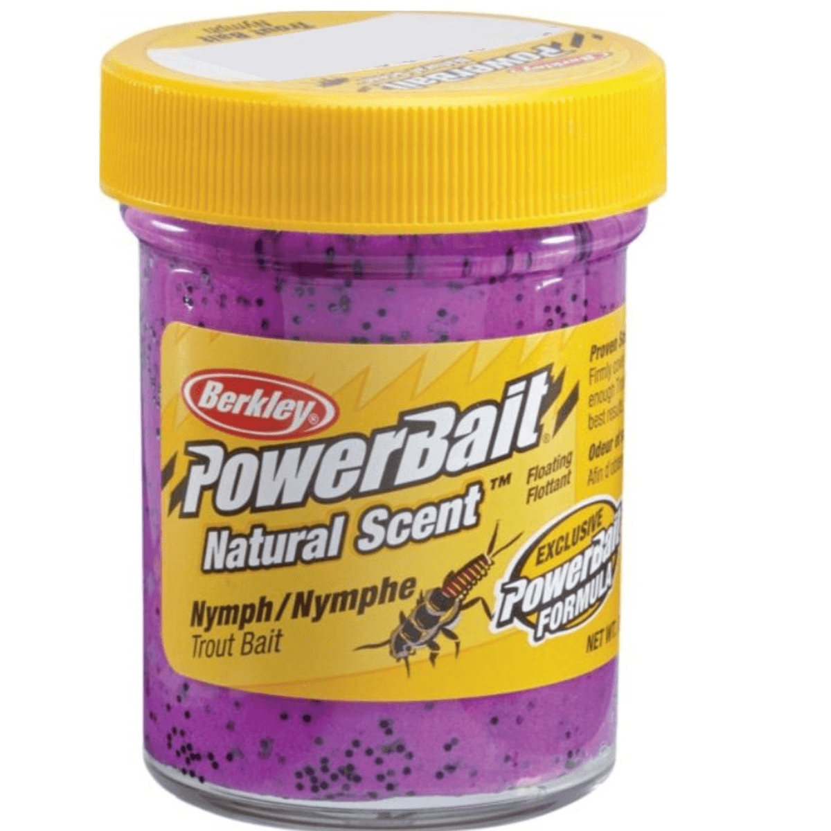 Berkley PowerBait Natural Scent Glitter Trout Bait -CHEESE/FROMAGE