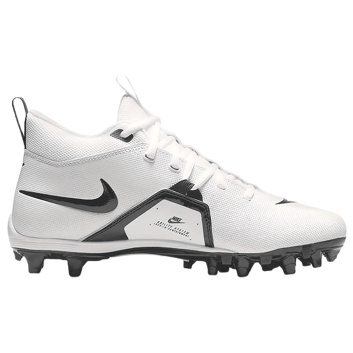 Nike Alpha Menace Varsity 3 Cleat - Men's - White / Black.jpg