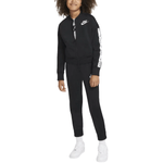 Nike Sportswear Tracksuit - Girls' - Black / Black / White.jpg