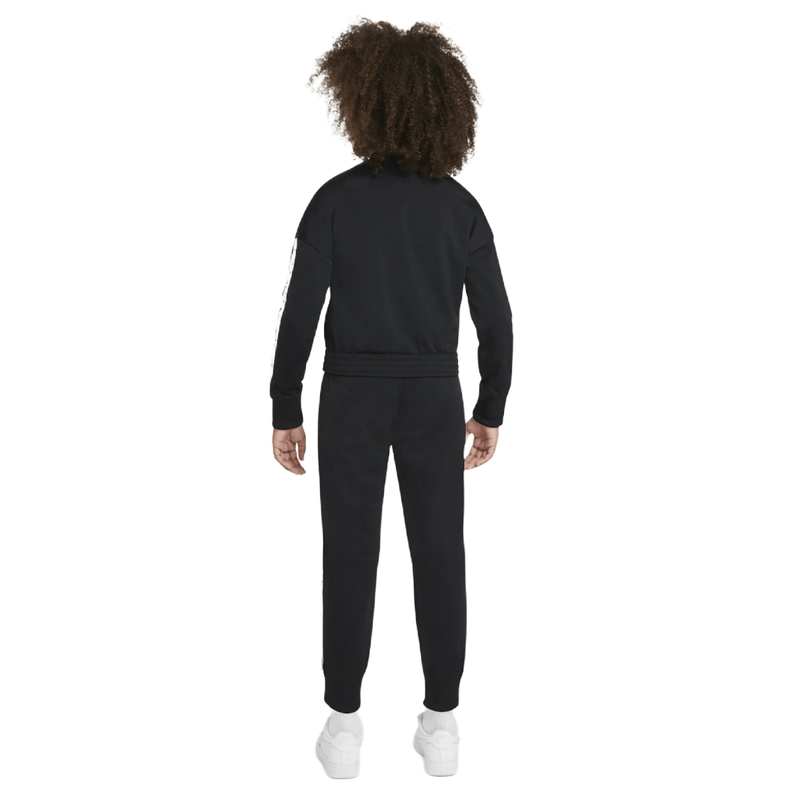 Nike Sportswear Tracksuit - Girls' - Black / Black / White.jpg