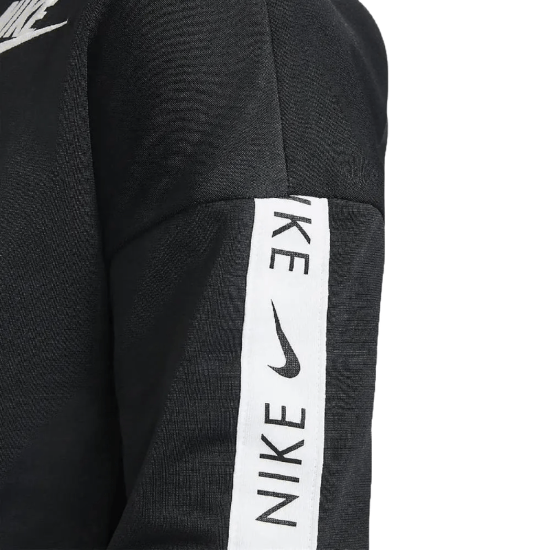 Nike Sportswear Tracksuit - Girls' - Black / Black / White.jpg