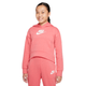 Nike Sportswear Club Fleece Hoodie - Girls' - Pink Salt.jpg