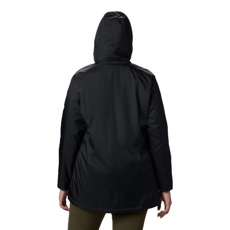 Columbia Switchback Lined Long Rain Jacket Plus Size Women's