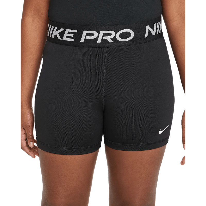 Girls black best sale nike pro shorts