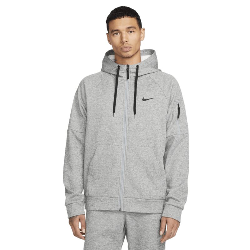 Nike tick grey online hoodie