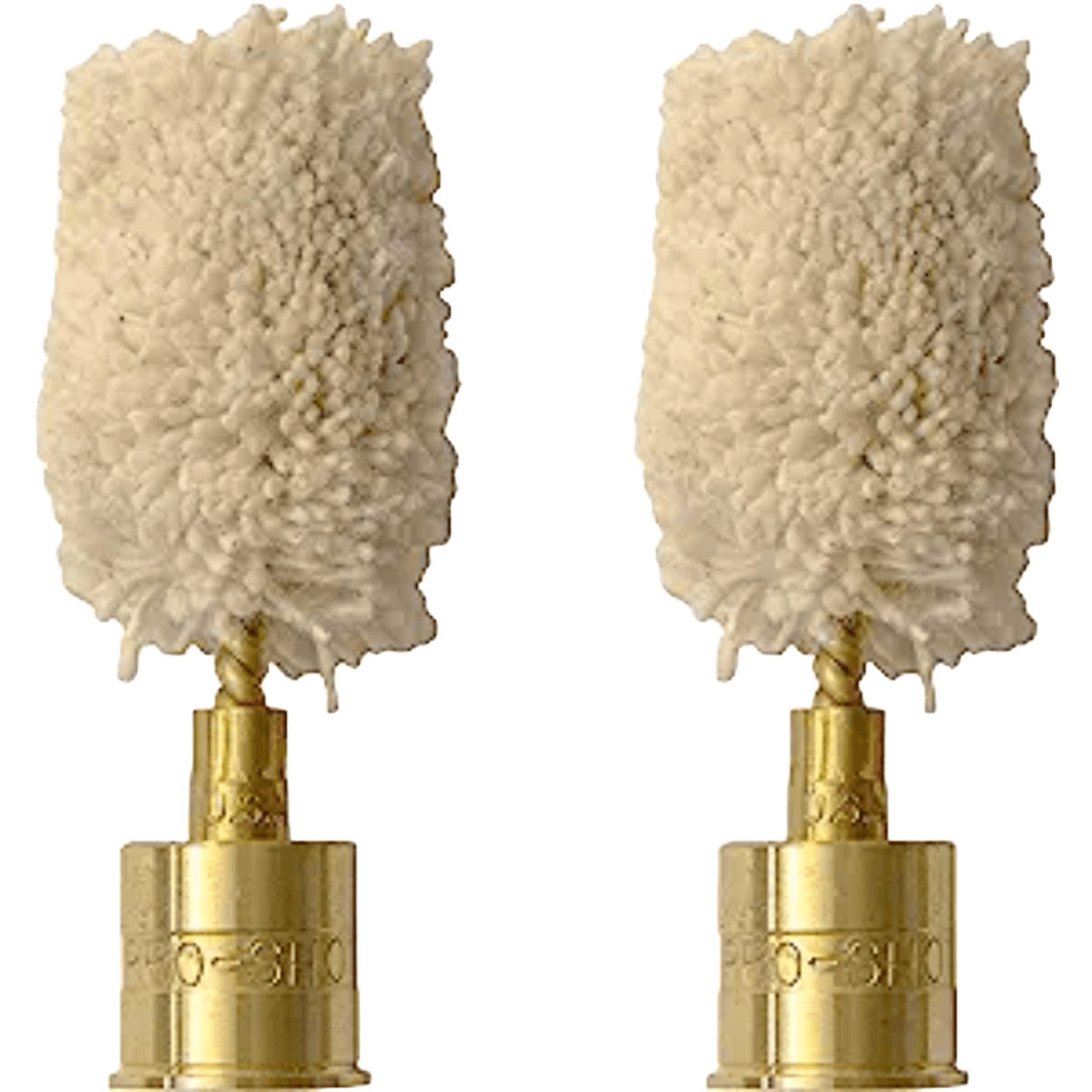 Pro-Shot Cotton Mop Snap Cap (2 Pack) - Brass 16 Gauge