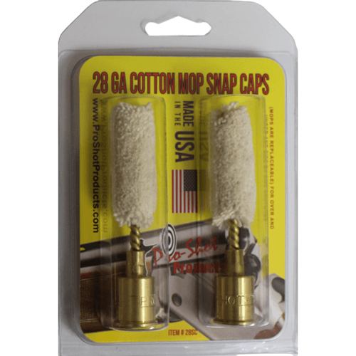 Pro-Shot Cotton Mop Snap Cap (2 Pack)