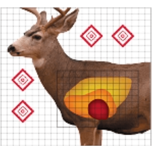 Pro-Shot Mule Deer Sight In Target (5 Pack)