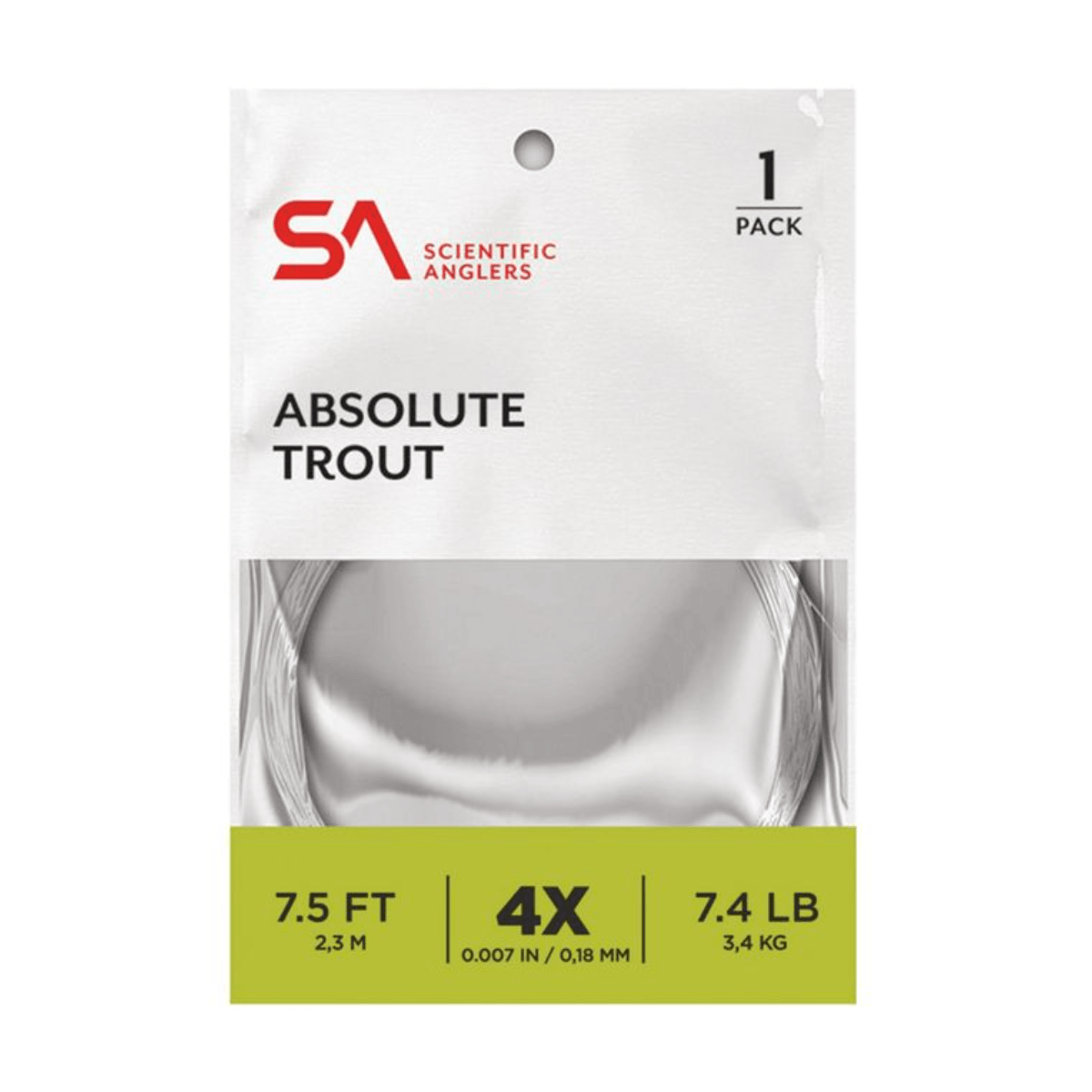 Scientific Anglers Absolute Trout (1 Pack) - Als.com