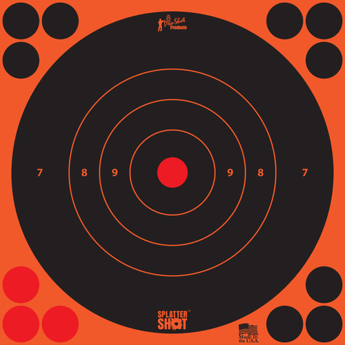 Pro-Shot SplatterShot 8" Peel & Stick Target (6 Pack)