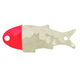 Yakima Baits Triple Teazer Fishing Lure - Hammered Silver Red Head.jpg