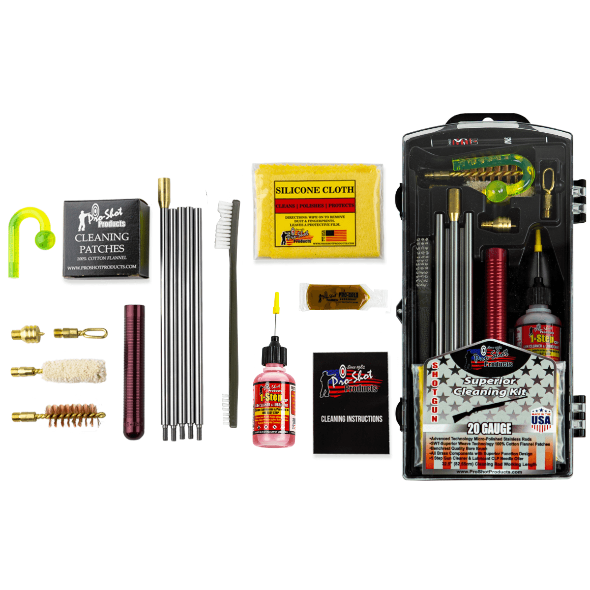 ProShot 20 Gauge Cleaning Kit