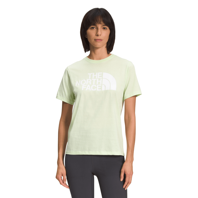 The North Face Short Sleeve Half Dome Tee - Women's Lime Cream/TNF White / XS