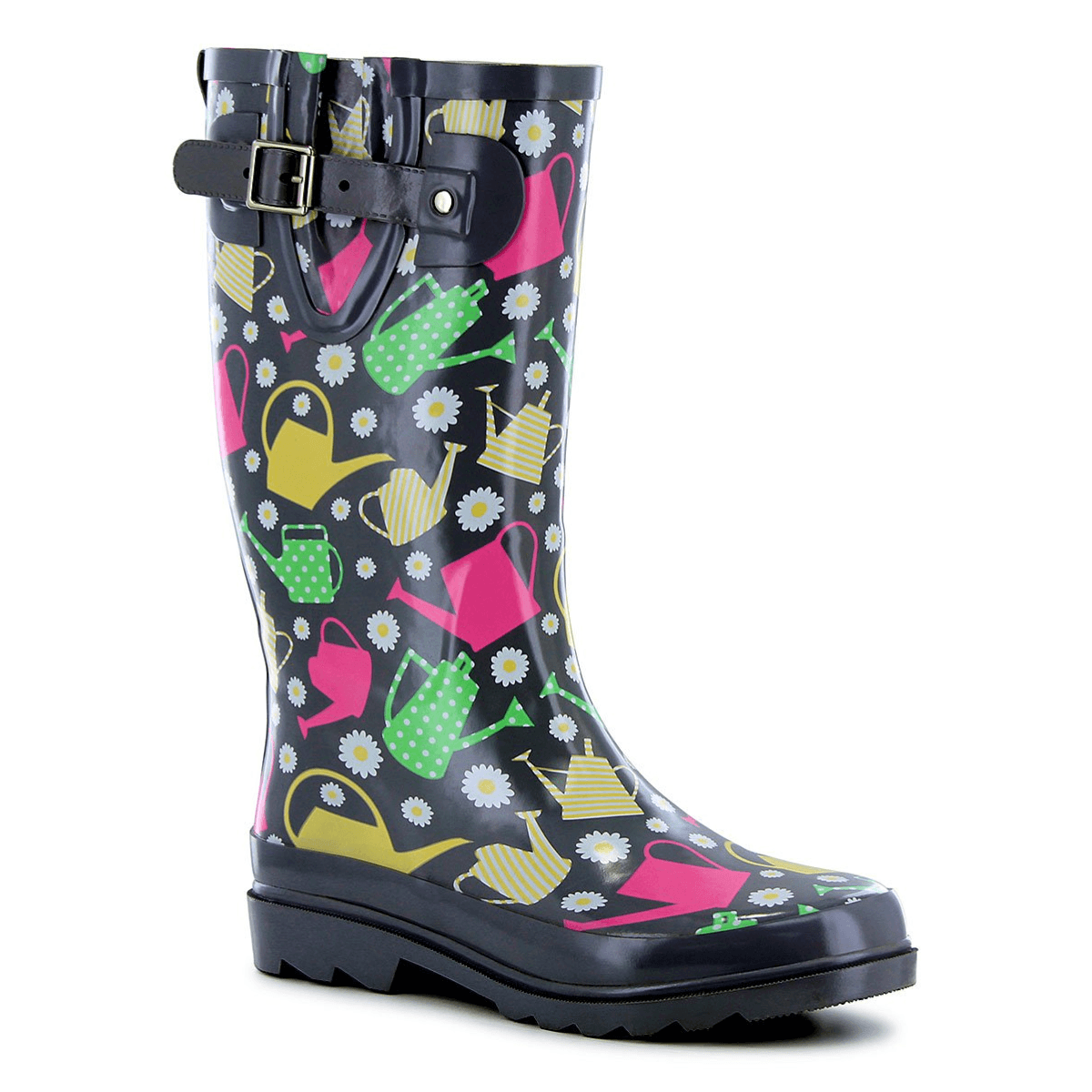 Western Chief Colorful Canisters Tall Rainboot - Women's - Als.com