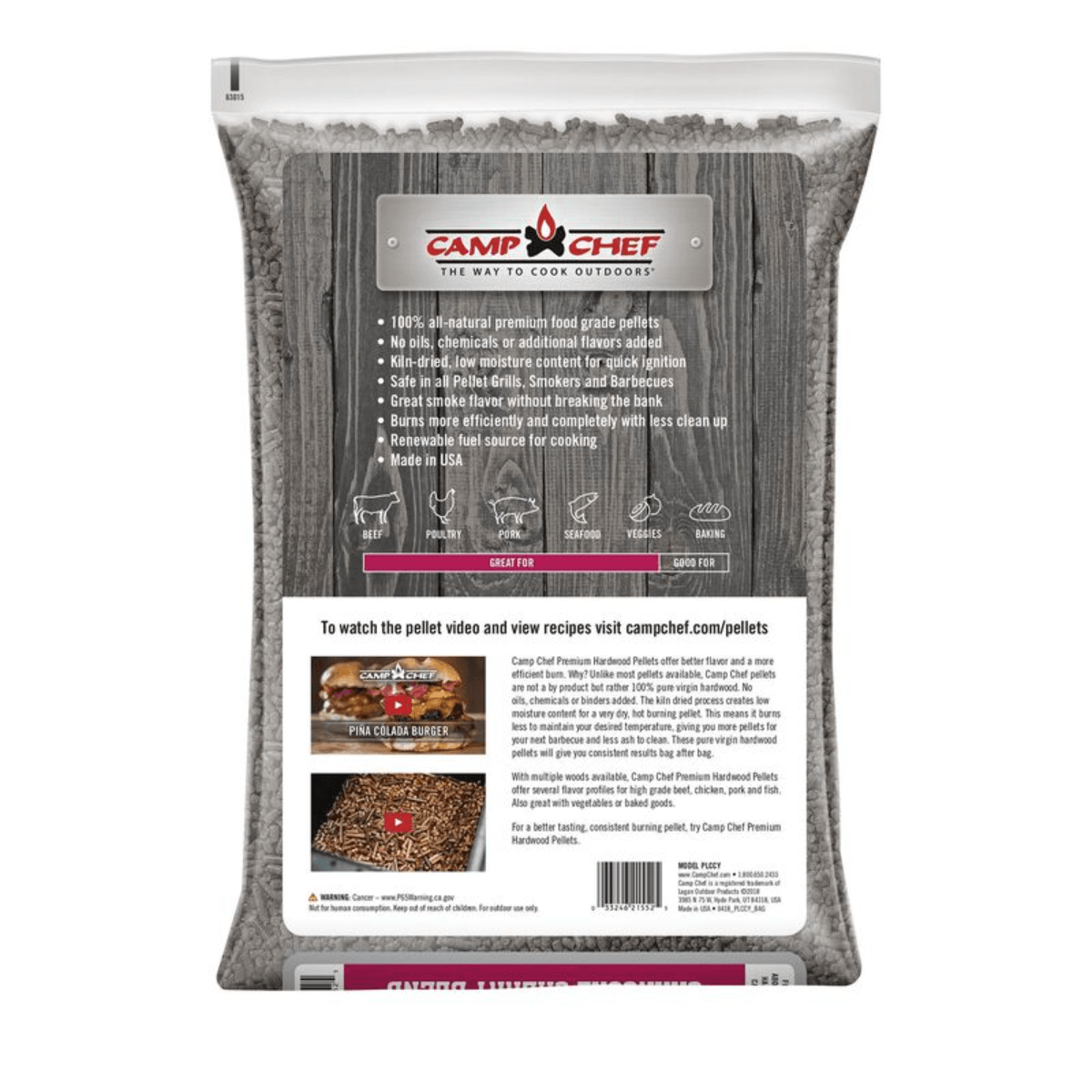 Camp Chef Premium Hardwood Pellet Als