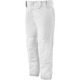 Mizuno Select Belted Low Rise Fast Pitch Softball Pant - Women's - WHITE.jpg