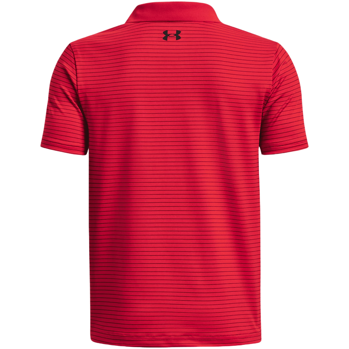 Boys red under 2025 armour polo