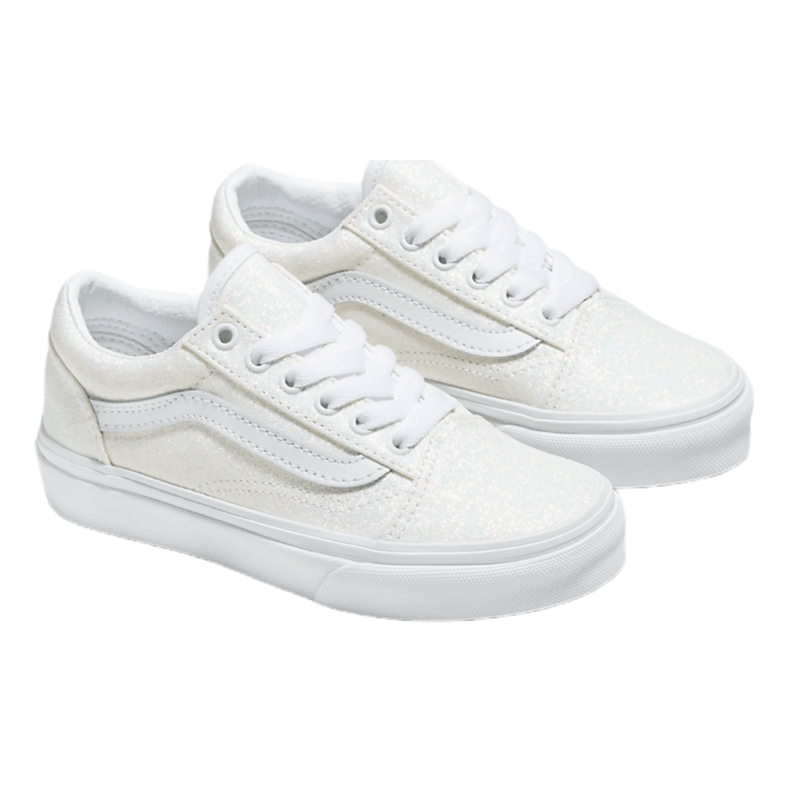 Vans old skool outlet white leather sale