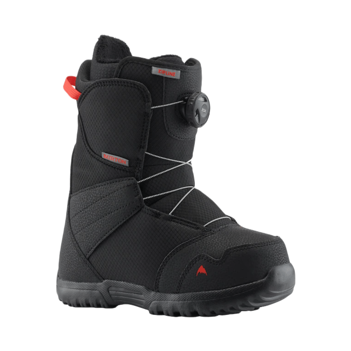 Burton Zipline BOA Snowboard Boot - Kids' - BLACK.jpg