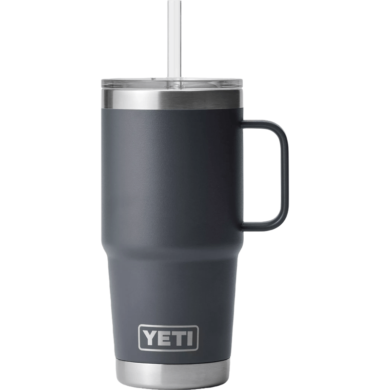 YETI Rambler 25 oz Straw Mug, Vacuum Insulated, Stainless Steel, Navy