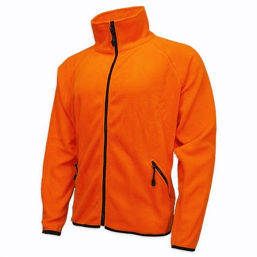 World Famous Sports Blaze Orange Fleece Jacket