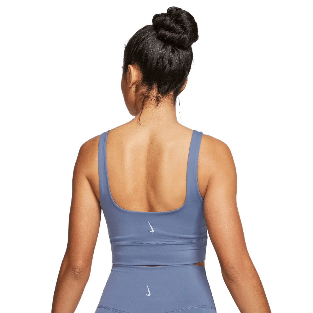 Nike Womens Yoga Luxe Infinalon Crop Top Black