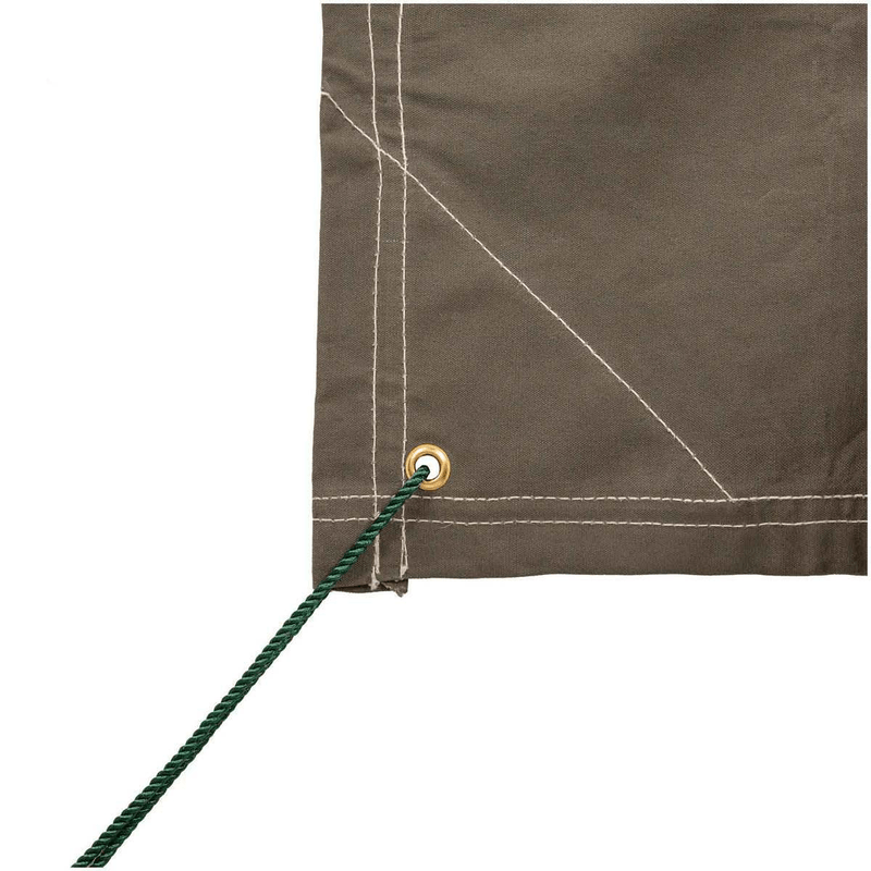 Stansport Heavy-Duty Canvas 6'x8' Tarp - Bobwards.com