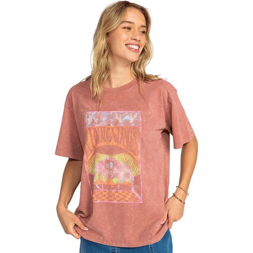 Roxy Girl Need Love Oversized Boyfriend T-Shirt - Women's