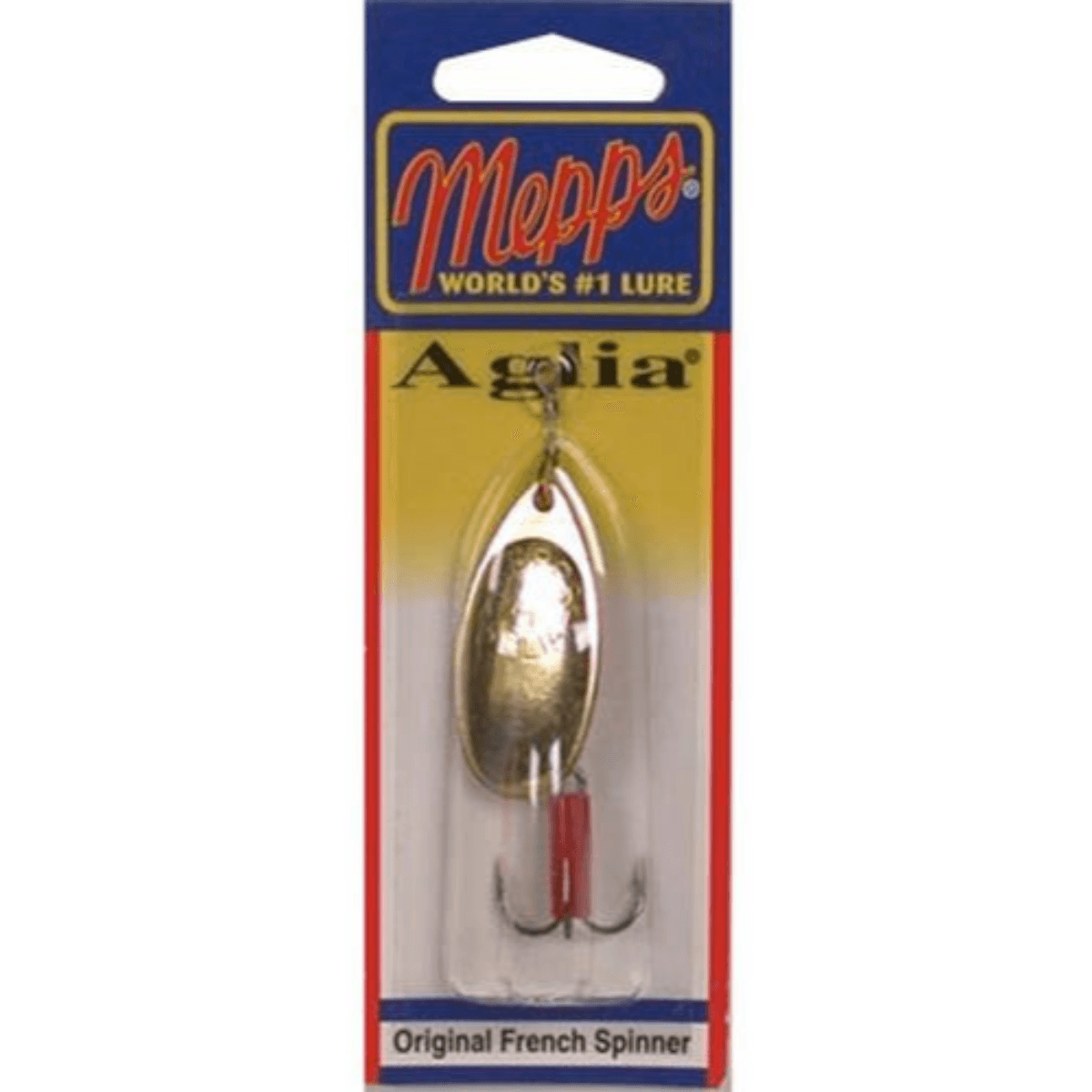 Mepps Aglia Spinner-Plain, Gold / 1/12 oz.