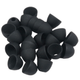 Hareline Large Cone Heads - 1/4 Inch - BLACK.jpg