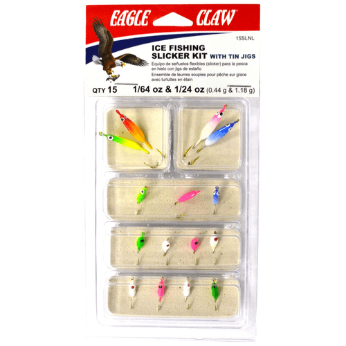 Eagle Claw 15 Piece Slicker Jig Kit