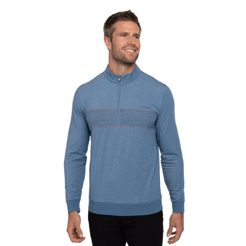 TravisMathew Splash Of Color Quarter Zip - Men's