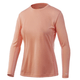 Huk Icon X Solid Long Sleeve Shirt - Women's - Desert Flower.jpg