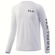Huk Huk'd Up Long Sleeve Pursuit - Youth - White.jpg