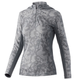 Huk Icon X Running Lakes Quarter-Zip Long-Sleeve Shirt - Women's - Overcast Grey.jpg