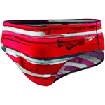 Speedo Endurance+ Color Stroke Brief Swimsuit - Men's - Red.jpg