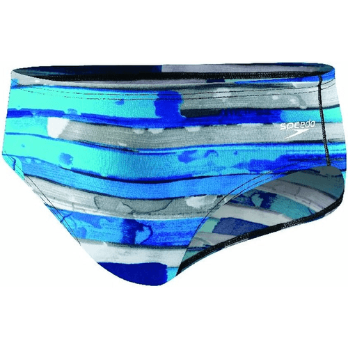 Speedo Endurance+ Color Stroke Brief Swimsuit - Men's
