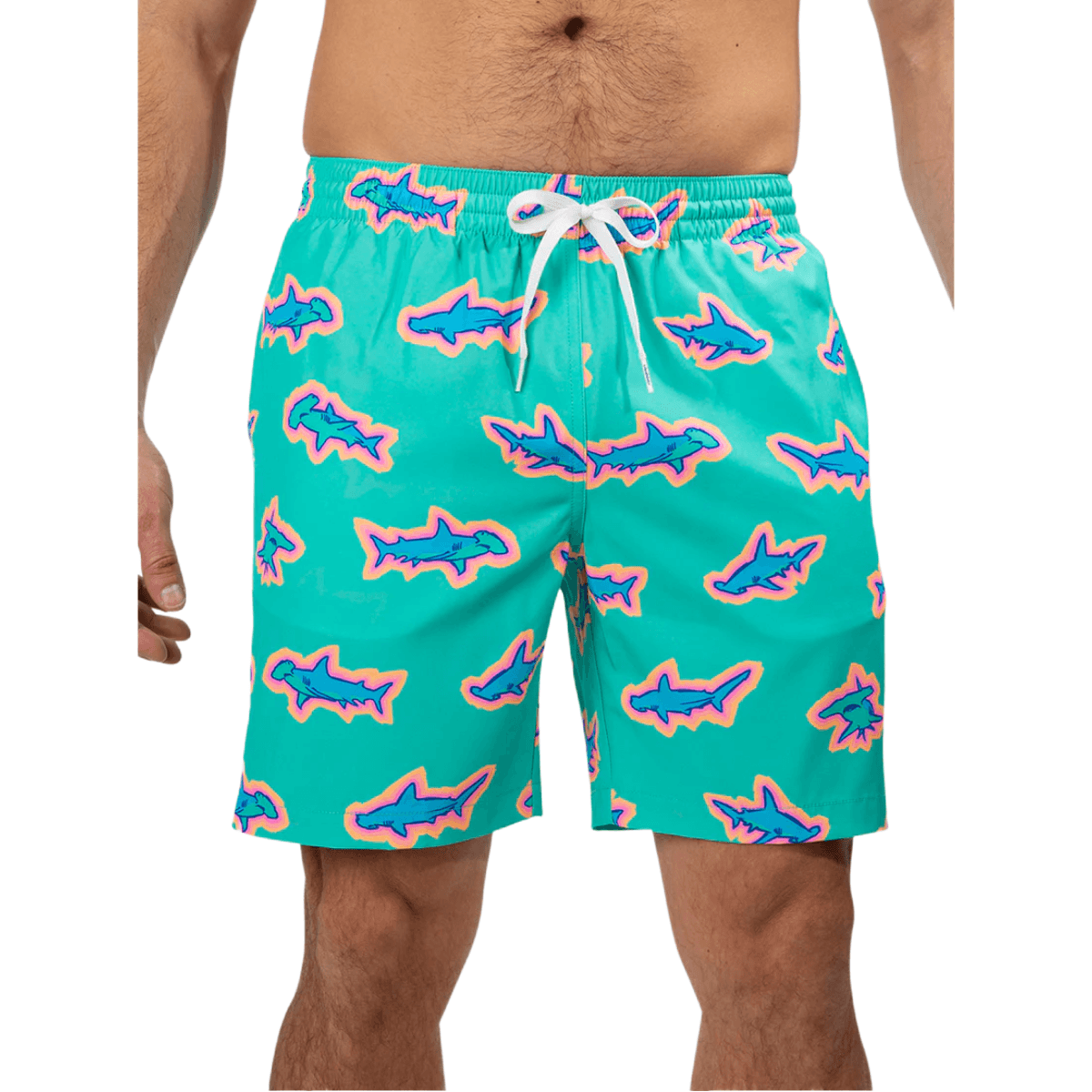 Chubbies The Apex Swimmer Classic 5.5" Swim Trunk - Men's - Mint / Pattern Based.jpg