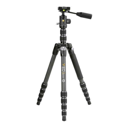 Vanguard VEO 3T 265HCBP Carbon Fiber Travel Tripod W/ Extended Height