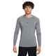 Nike Pro Dri-FIT Slim Fit Long-Sleeve Top - Men's - Smoke Grey / Black.jpg