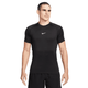 Nike Pro Dri-FIT Slim Fit Short-Sleeve Shirt - Men's - Black / White.jpg