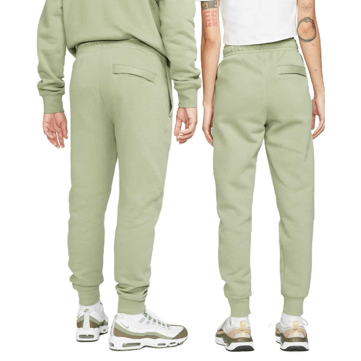 Nike Sportswear Club Fleece Joggers Oil Green / Oil Green - White – size?  Canada