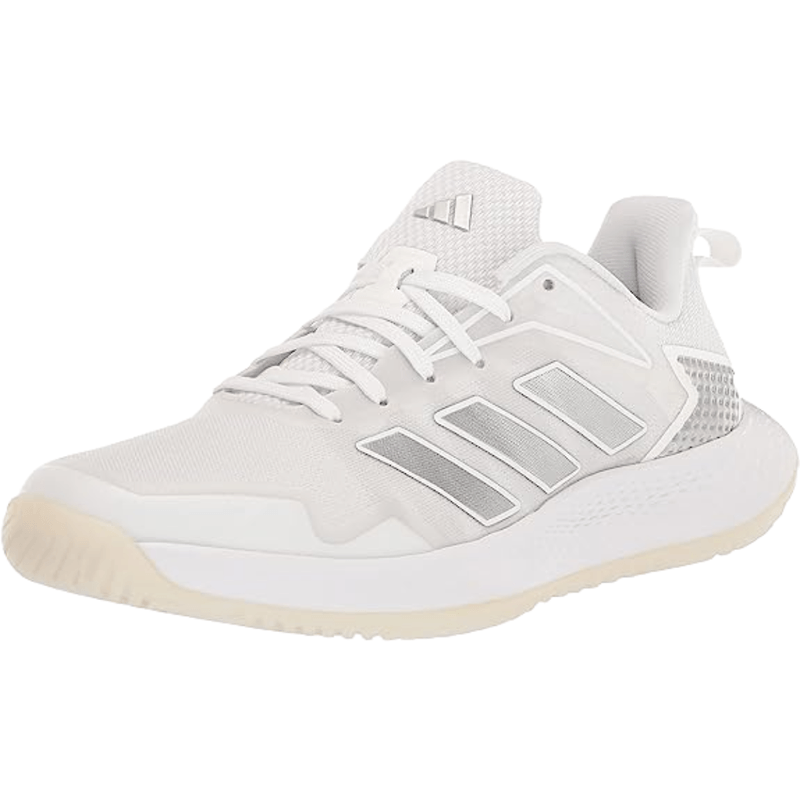 Women's Adidas Defiant Speed Tennis Shoes 8.5 White/Silver Grey