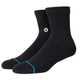 Stance Cotton Quarter Sock - Black.jpg