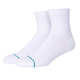 Stance Cotton Quarter Sock - White.jpg