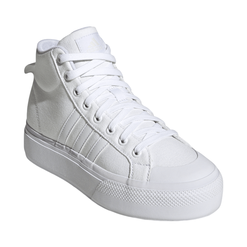 Adidas Bravada 2.0 White Platform Sneakers