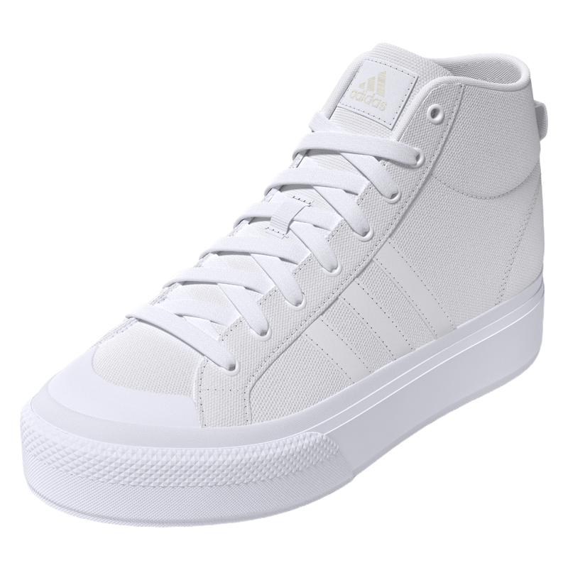 Adidas Bravada 2.0 White Platform Sneakers