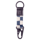 Thread Keychain Clip - Faded Check.jpg