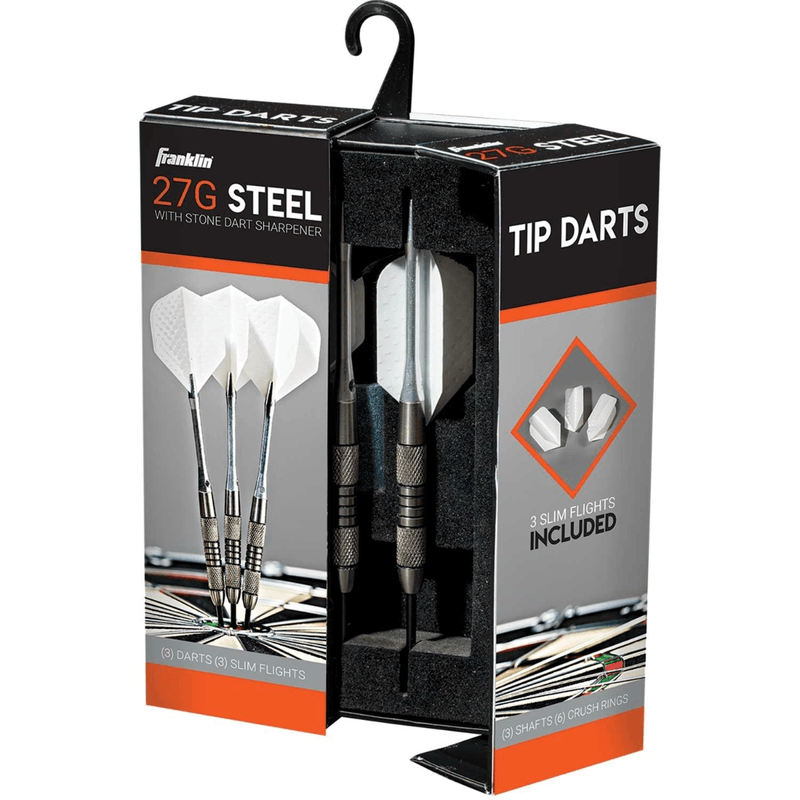 Franklin Sports Tungsten Steel 27 Gram Tip Darts